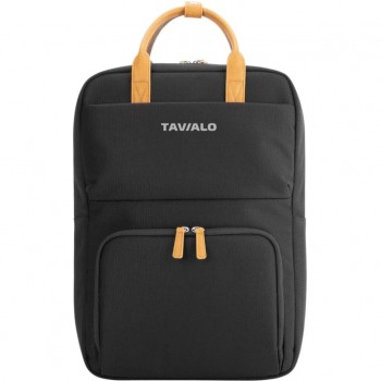 Рюкзак для ноутбука Tavialo 15.6" CityLife TC14 black, 14л (TC14-124BL)