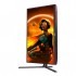 Монітор 27" AOC Q27G3XMN/BK, MiniLED QHD IPS, 180Hz, 1ms, 2xHDMI, DP, HAS, Pivot, чорно-червоний