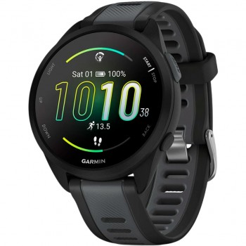 Смарт-годинник Garmin Forerunner 165, GPS, Black/Slate Grey, GPS (010-02863-20)