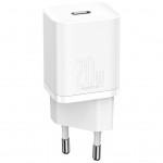 Зарядний пристрій Baseus Super Si Quick Charger 1C 20W EU White (CCSUP-B02)