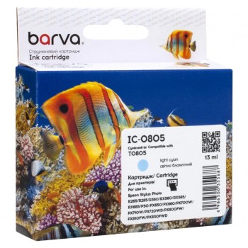 Картридж Epson T0805 (C13T08054010/C13T08054011) 350ст, lig (IC-0805) BARVA