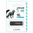 флеш USB 16GB Mink Black USB 2.0 Wibrand (WI2.0/MI16P4B)