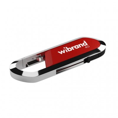 флеш USB 4GB Aligator Red USB 2.0 Wibrand (WI2.0/AL4U7DR)