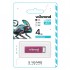 флеш USB 4GB Chameleon Pink USB 2.0 Wibrand (WI2.0/CH4U6P)