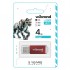 флеш USB 4GB Cougar Red USB 2.0 Wibrand (WI2.0/CU4P1R)