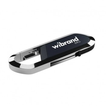 флеш USB 64GB Aligator Grey USB 2.0 Wibrand (WI2.0/AL64U7G)