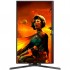 Монітор 27" AOC U27G3X/BK, IPS, 160Гц, 1мс, 2хHDMI, 2хDP, HAS, Pivot, чорно-червоний