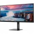 Монітор 34" AOC U34V5C/BK, WQHD, VA, 100Гц, 1мс, HDMI, DP, USB-C, USB-hub, HAS, колонки, чорний