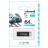 флеш USB 64GB Chameleon Black USB 2.0 Wibrand (WI2.0/CH64U6B)