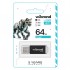 флеш USB 64GB Cougar Black USB 2.0 Wibrand (WI2.0/CU64P1B)