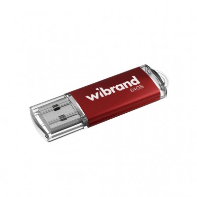 флеш USB 64GB Cougar Red USB 2.0 Wibrand (WI2.0/CU64P1R)