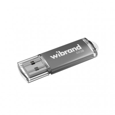флеш USB 64GB Cougar Silver USB 2.0 Wibrand (WI2.0/CU64P1S)