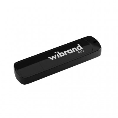 флеш USB 64GB Grizzly Black USB 2.0 Wibrand (WI2.0/GR64P3B)