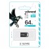флеш USB 64GB Hawk Black USB 2.0 Wibrand (WI2.0/HA64M1B)