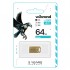 флеш USB 64GB Hawk Gold USB 2.0 Wibrand (WI2.0/HA64M1G)