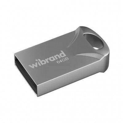 флеш USB 64GB Hawk Silver USB 2.0 Wibrand (WI2.0/HA64M1S)