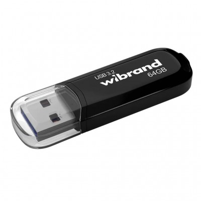 флеш USB 64GB Marten Black USB 3.2 Gen 1 (USB 3.0) Wibrand (WI3.2/MA64P10B)