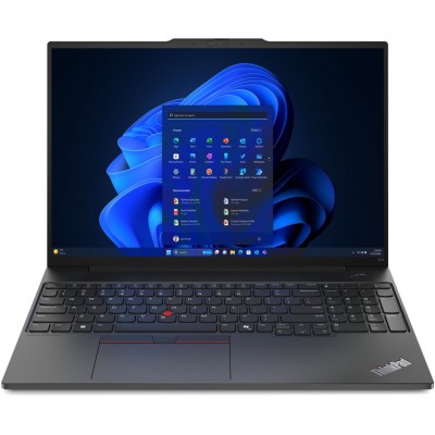 Ноутбук Lenovo E16 AMD G2 T (21M5002FRA) 16WUXGAM/R7 7735HS/32/1TB SSD/UMA/W11P/F/B L/Graphite Black E16 AMD G2 T