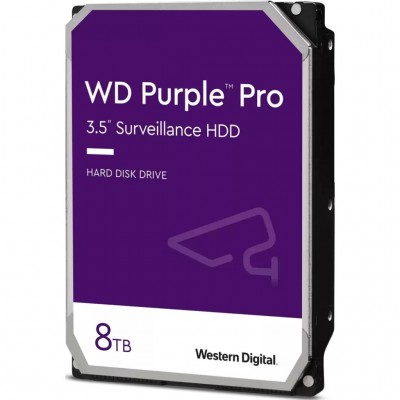 Жорсткий диск 3.5" 8TB Western Digital WD8002PURP