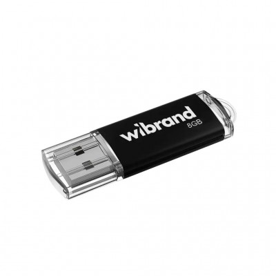 флеш USB 8GB Cougar Black USB 2.0 Wibrand (WI2.0/CU8P1B)