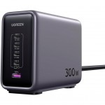 Зарядний пристрій 5xUSB 300W Nexode (4хUSB-C+USB-A) CD333 Ugreen (90903B#)