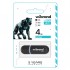 флеш USB 4GB Panther Black USB 2.0 Wibrand (WI2.0/PA4P2B)