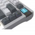 Клавіатура бездротова Motospeed Darmoshark K8 Gateron Silver Pro White-Gray (dmk8wgspro)