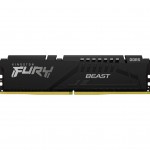 Пам'ять DDR5 16GB 6400 MHz Beast Black XMP Kingston Fury (ex.HyperX) KF564C32BB-16