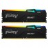 Пам'ять DDR5 64GB (2x32GB) 6000 MHz Beast RGB EXPO Kingston Fury (ex.HyperX) KF560C30BBEAK2-64