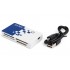 Кардрідер USB 2.0 Atcom TD2029 MS, SD, microSD/TF, M2 Black (AT10729)