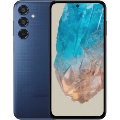 Мобільний телефон Samsung Galaxy M35 5G SM-M356 6/128GB Dual Sim Dark Blue (SM-M356BDBBEUC)