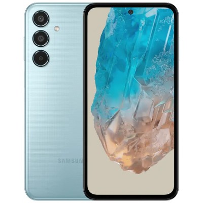 Мобільний телефон Samsung Galaxy M35 5G SM-M356 6/128GB Dual Sim Light Blue (SM-M356BLBBEUC)