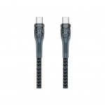 Дата кабель USB-C to USB-C 1.3m Lotto PD-B89CC Black Proda (PD-B89 (C-C)-BK)