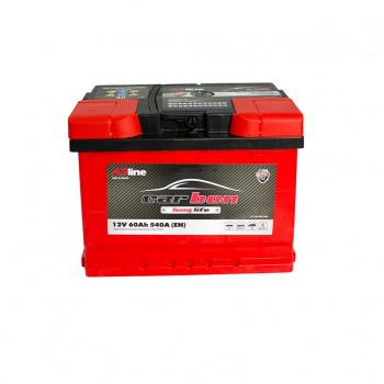 Акумулятор автомобільний CARBON 60 Ah/12V Euro (CRB60-00)