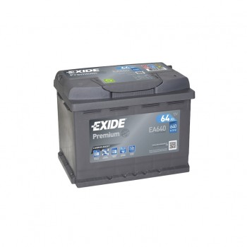 Акумулятор автомобільний EXIDE PREMIUM 64A (EA640)