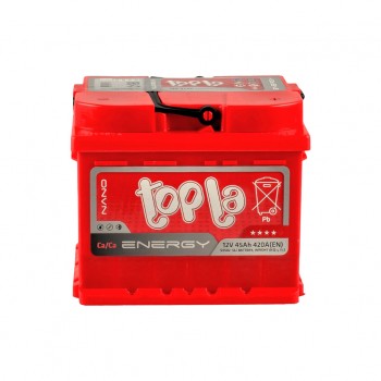 Акумулятор автомобільний Topla 45 Ah/12V Energy Euro (108 045)
