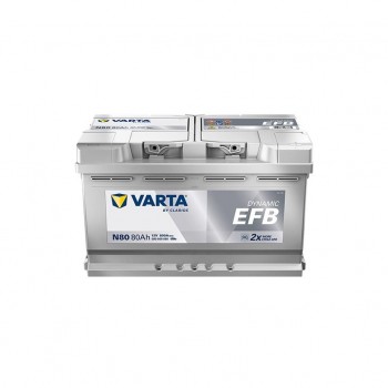 Акумулятор автомобільний Varta Blue Dynamic 80Ah (580500080)