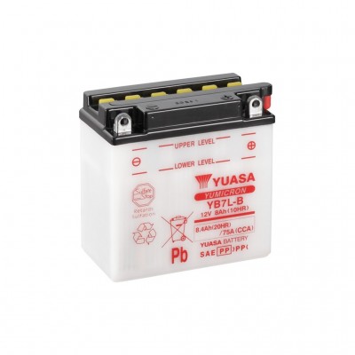 Акумулятор автомобільний Yuasa 12V 8,4Ah YuMicron Battery (YB7L-B)