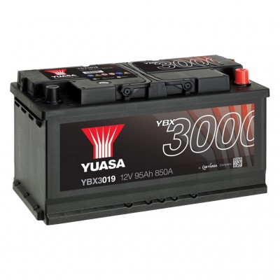 Акумулятор автомобільний Yuasa 12V 95Ah SMF Battery (YBX3019)