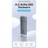 Кишеня зовнішня Vention SSD M.2 (NVME) M-key USB Type-C 3.2 gray (KPGH0)