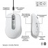 Миша Logitech MX Anywhere 3S для MAC Wireless Pale Grey (910-006946)