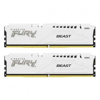 Пам'ять DDR5 32GB (2x16GB) 6800 MHz Beast White EXPO Kingston Fury (ex.HyperX) KF568C34BWEK2-32