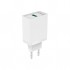 Зарядний пристрій 1xUSB 18W (USB-A) QC3.0 білий Vention (FABW0-EU)