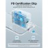 Зарядний пристрій 1xUSB 20W (USB-С) PD чорний Vention (FADB0-EU)