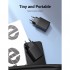 Зарядний пристрій 1xUSB 20W (USB-С) PD чорний Vention (FADB0-EU)