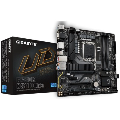 Материнська плата Gigabyte B760M D3H DDR4 Socket 1700