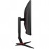 Монітор 27" AOC C27G2Z3/BK, VA, 280Гц, 0,5ms, вигнутий, HDMIx2, DP, HAS, чорний з червоним