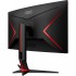 Монітор 27" AOC C27G2Z3/BK, VA, 280Гц, 0,5ms, вигнутий, HDMIx2, DP, HAS, чорний з червоним