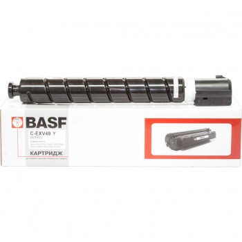 Картридж Canon iR-C3320/3325/3330 аналог 8527B002 (BASF-KT-EXV49Y) BASF