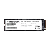 SSD 1TB Prologix S380 M.2 2280 PCIe 3.0 x4 NVMe TLC (PRO1000GS380)